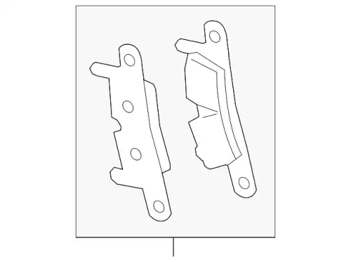 Тормозные колодки дисковые PORSCHE 97035294703