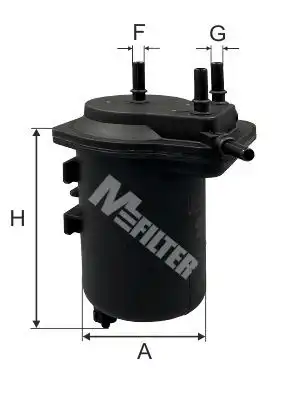 Топливный фильтр MFILTER DF 3585