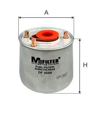 Топливный фильтр DF 3598 MFILTER