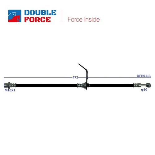 Шланг тормозной Double Force DFH0113