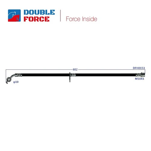 Шланг тормозной Double Force DFH0153