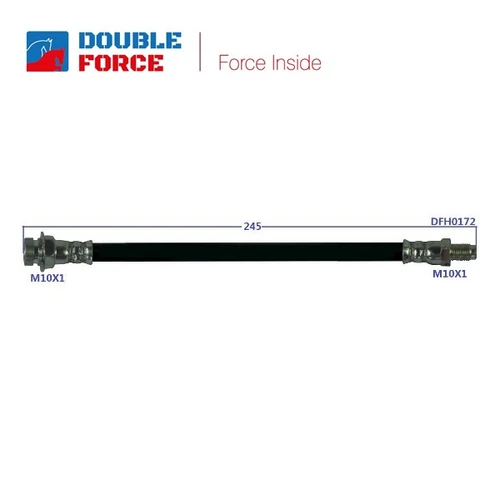 Шланг тормозной Double Force DFH0172