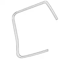 WEATHERSTRIP,L/GATE 23463343 GMC
