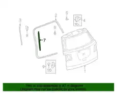 STRUT,L/GATE 84298332 GMC