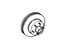 ROTOR,FRONT BRK(INCLS STUDS,CUP,HUB,ROTOR & WEIGHTS) 19202727 CHEVROLET