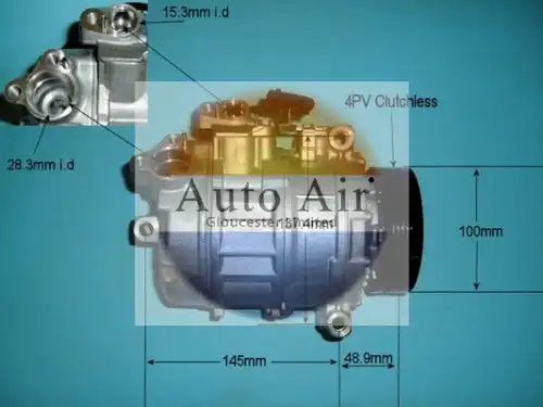 Компрессор, кондиционер \02>10 BMW 5 (E60), Touring (E61), 7 (E65, E66) 149650 GLOUCESTER
