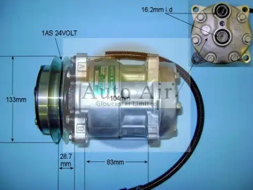 Компрессор, кондиционер \87>98 DAF 75, 85, 95 148182 GLOUCESTER