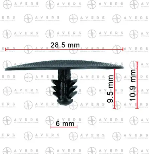 Крепеж 6584640F00 AVERS