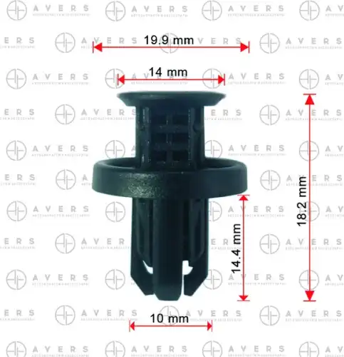 Клипса 91505TM8003 AVERS