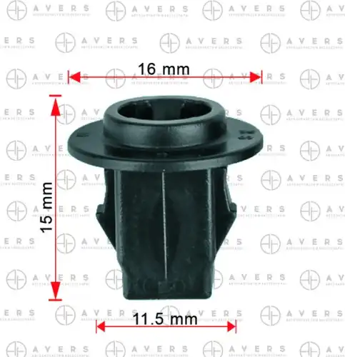 Крепеж 76881JG00A AVERS
