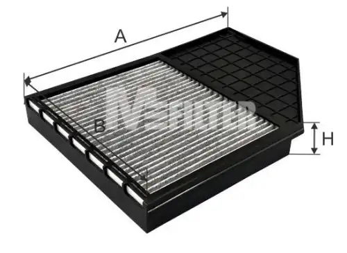 Салонный фильтр MFILTER K9202C