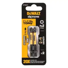 DT70531TQZ Биты ударные IMPACT Torsion Pz2,50мм,2шт. DeWalt