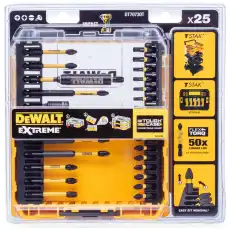 DT70730TQZ Набор бит 25 пр.1/4' L=50/85мм с насадками в кейсе DEWALT