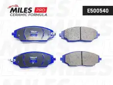 Тормозные колодки дисковые передняя ось MILES E500540