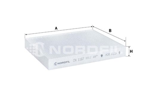 Салонный фильтр NORDFIL CN1167
