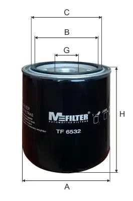 Масляный фильтр ! \ TF 6532 MFILTER
