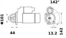 Стартер LETRIKA MS 258