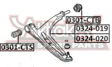 Рычаг подвески ASVA 0324-020
