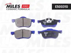 Тормозные колодки дисковые передняя ось MILES E500310
