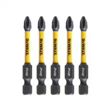 DT7998TQZ DeWalt Биты ударные IMPACT Torsion Ph2,50мм,5шт