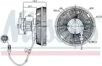 Сцепление 86178 NISSENS