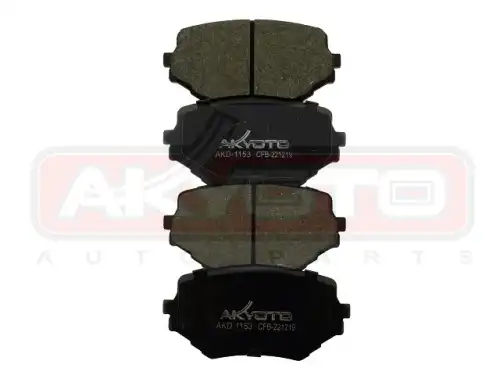 Тормозные колодки дисковые AKYOTO AKD1153
