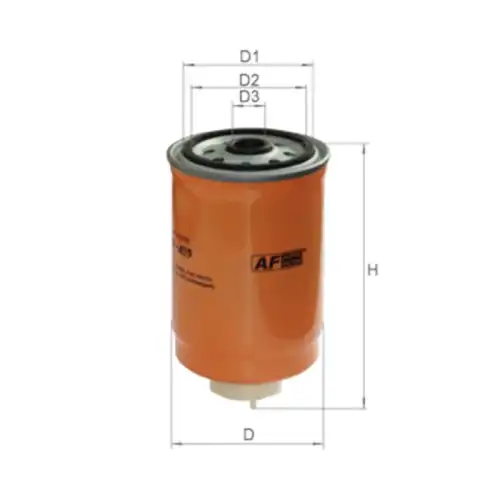 Топливный фильтр ALPHA FILTER AF419