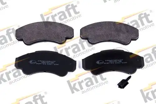 Тормозные колодки дисковые KRAFT 6003427