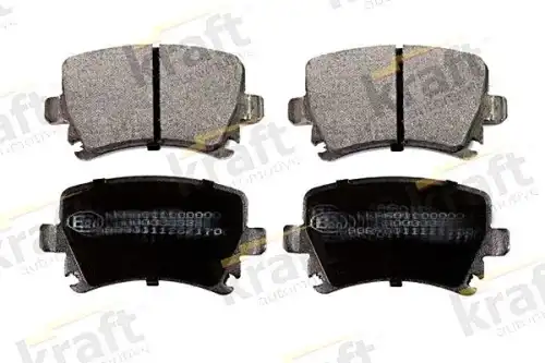 Тормозные колодки дисковые KRAFT 6010090