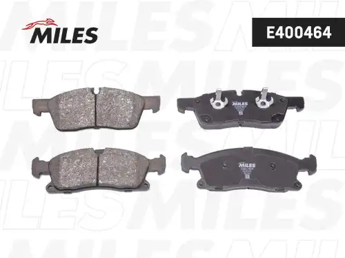Тормозные колодки дисковые передняя ось MILES E400464