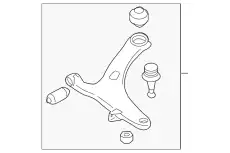 Рычаг подвески SUBARU 20202SC014