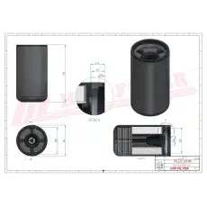 Фильтр масляный HIFI SO10137