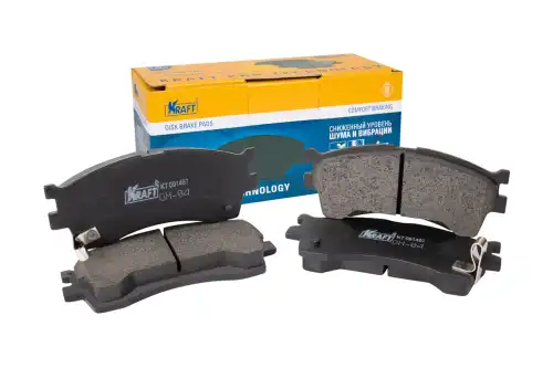 Тормозные колодки дисковые KRAFT KT 091467