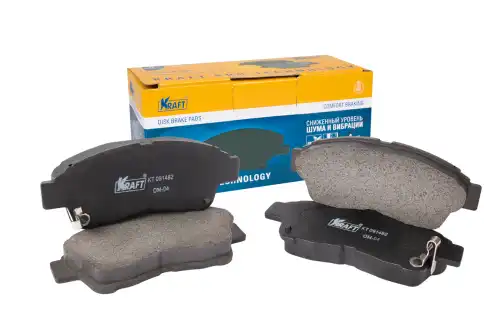 Тормозные колодки дисковые KRAFT KT 091482