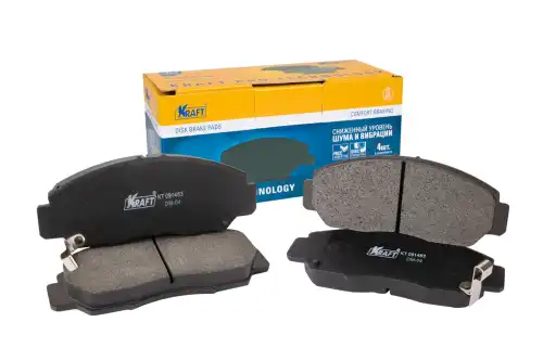 Тормозные колодки дисковые KRAFT KT 091483