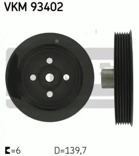 Шкив коленвала SKF VKM93402