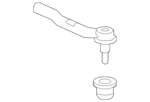 Рулевой наконечник HONDA 53540TF0003
