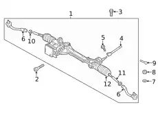 Рулевой наконечник HYUNDAI / KIA 56820J5300