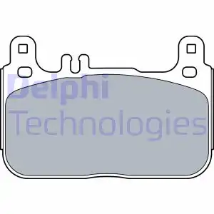 Тормозные колодки дисковые DELPHI LP3512