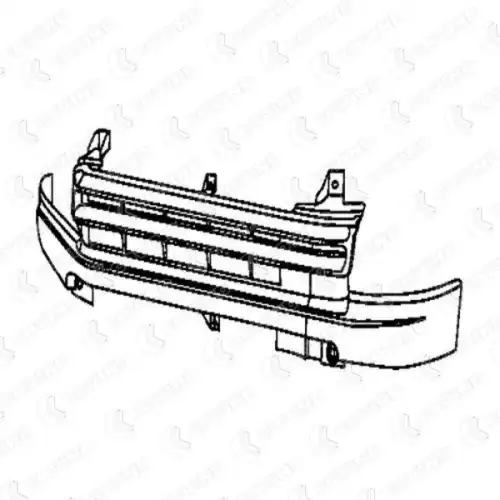 Решетка радиатора COVIND 3MK/130