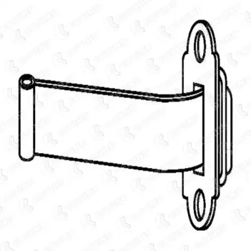 DOOR STOP RH/LH 682/186 COVIND