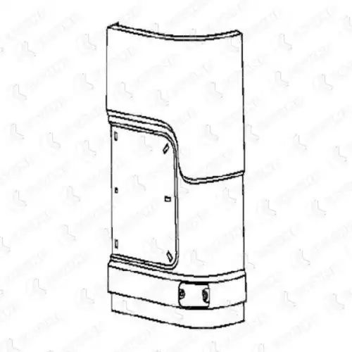 FRONT COVER LH 684/135 COVIND
