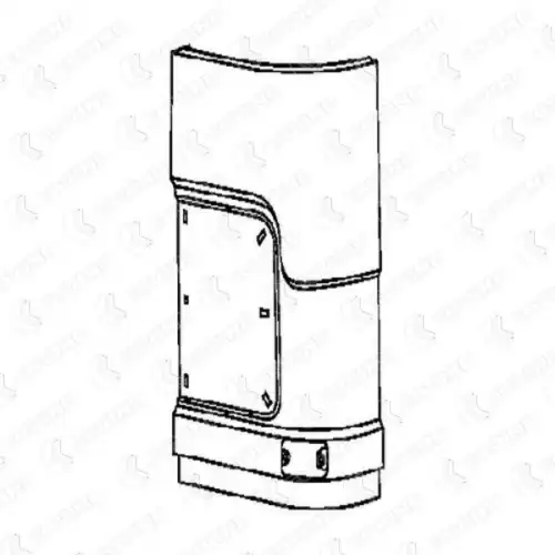 FRONT COVER LH 691/135 COVIND