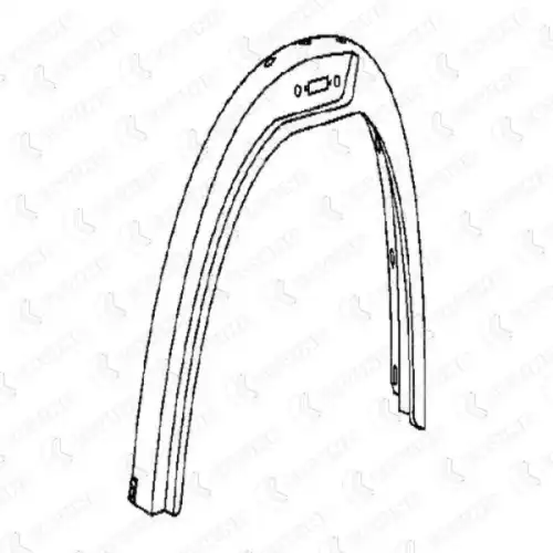 FRONT MUDGUARD RH 190/200 COVIND