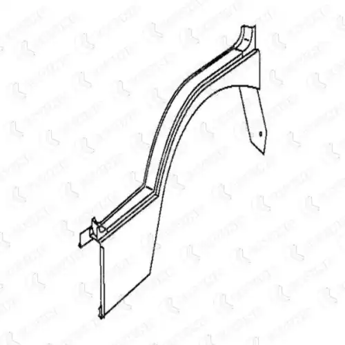 DOOR SILL LH 040/231 COVIND