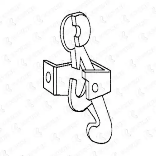 SEAT BACKREST HOOK 50Z/770 COVIND
