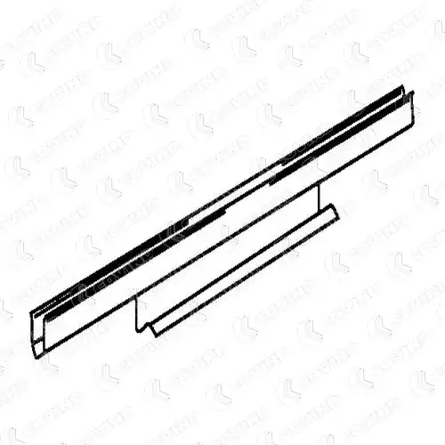 GLOSS CHANNEL RH/LH 040/33 COVIND