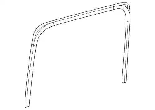 Уплотнитель двери MB 463 721 19 00
