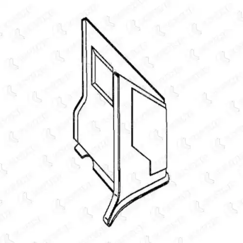 бампер передний Ivec 038/451 COVIND