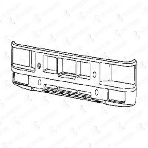 бампер Ivec 060/995 COVIND